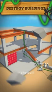 Rope and Demolish Mod APK Unlimited Money and Gems Download 1
